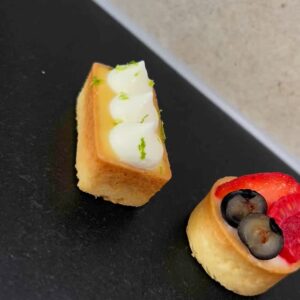 mini tartelettes au citron
